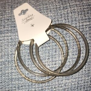 Gray Bangle Set